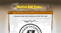 Desktop Screenshot of hartfordruffryders.com