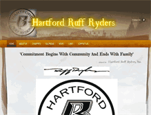 Tablet Screenshot of hartfordruffryders.com